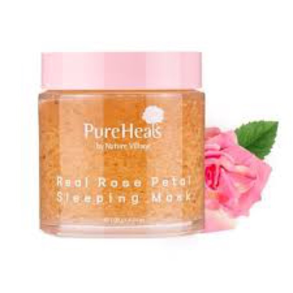 NEW PureHeals Real Rose Petal Sleeping Mask